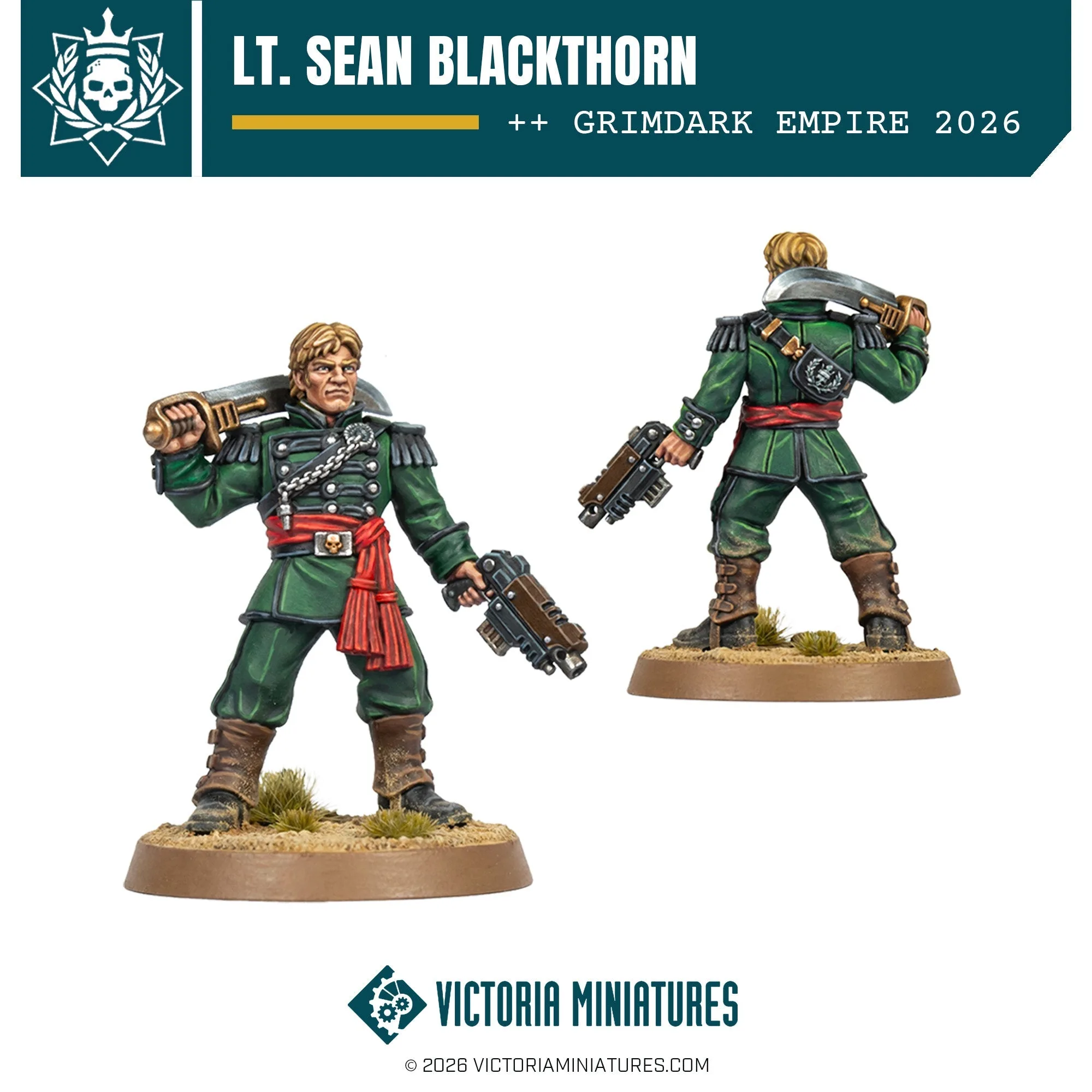 Lt. Sean Blackthorn: Tipps zu Montage und Bemalung