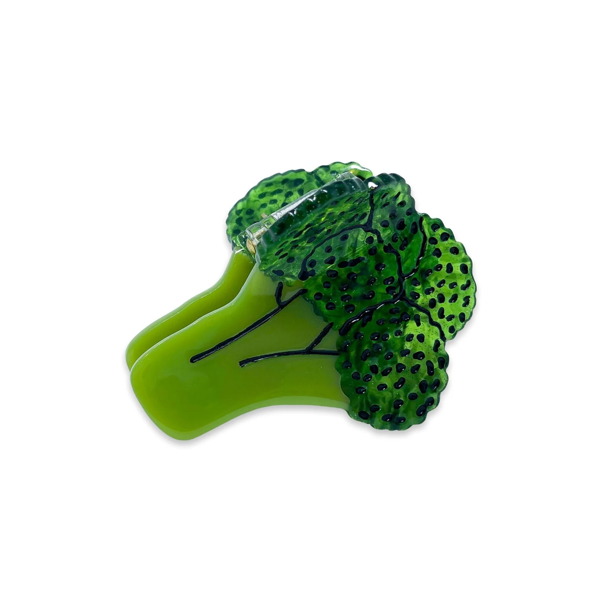 Presa de cabelo Midi Brócolos