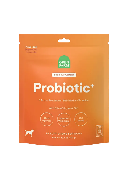 Probiotic Food Supplement Chews for Dogs