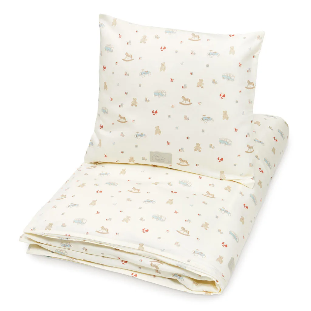 Bedding Set, Junior, 100x140cm - GOTS - Vintage Toys