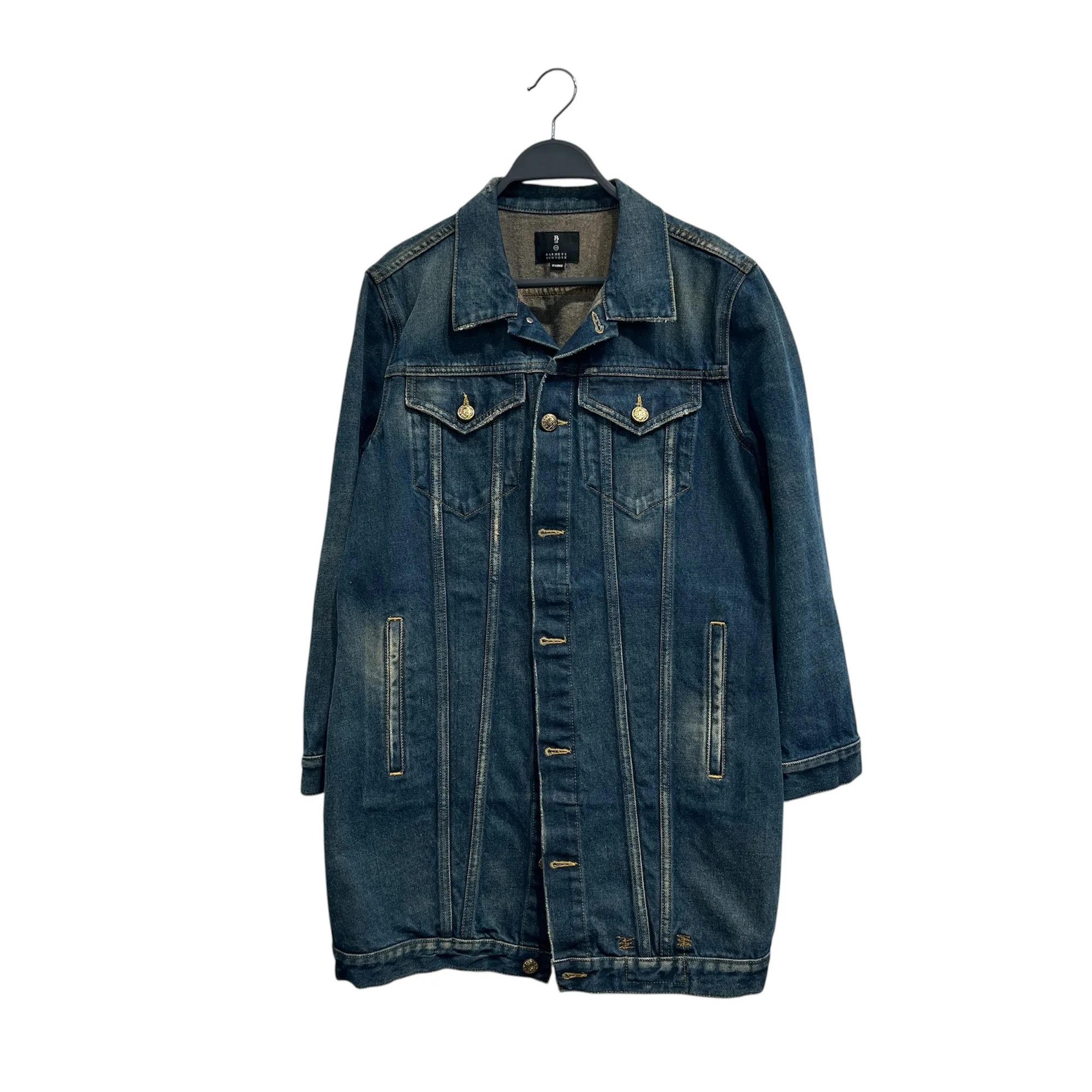 R13/Denim Jkt/XL/Denim/IDG/Gold Buttons