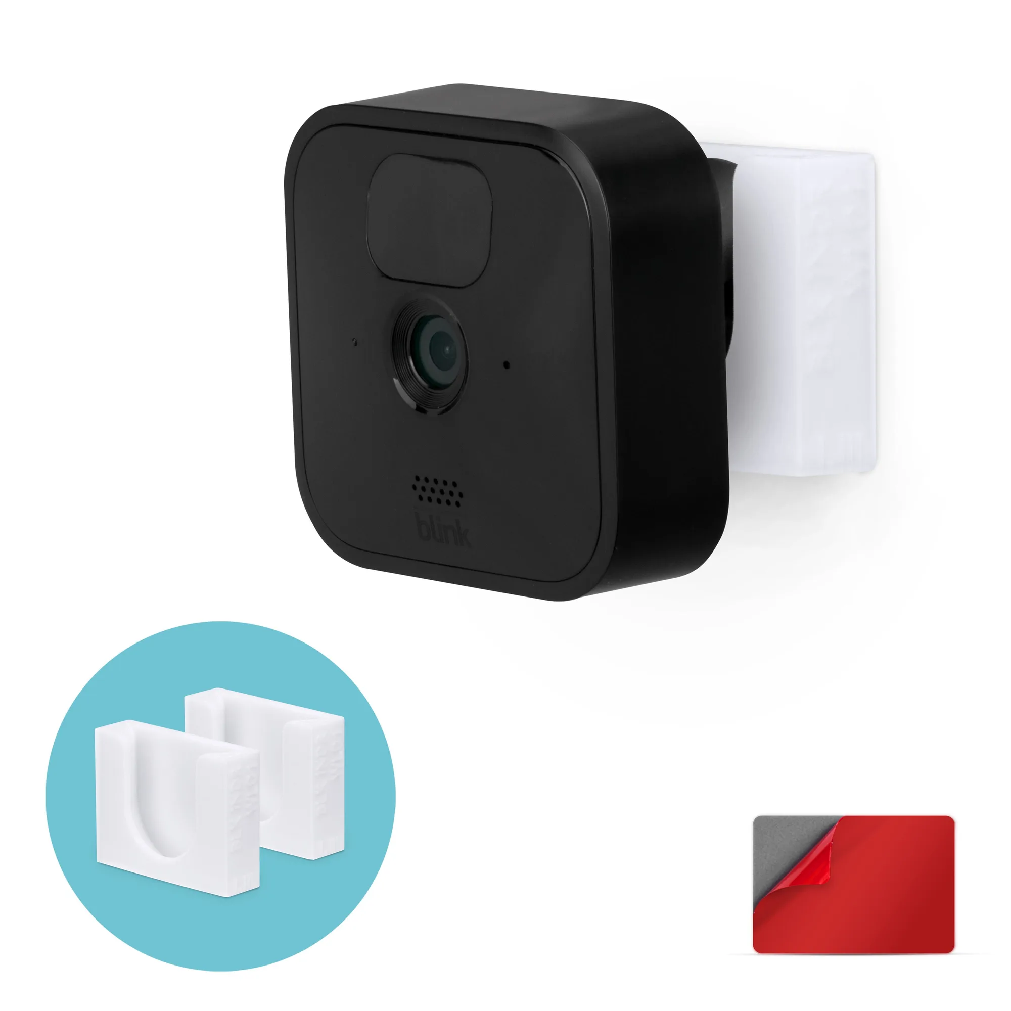 Adhesive Blink Outdoor Camera Mount: No Screws Setup