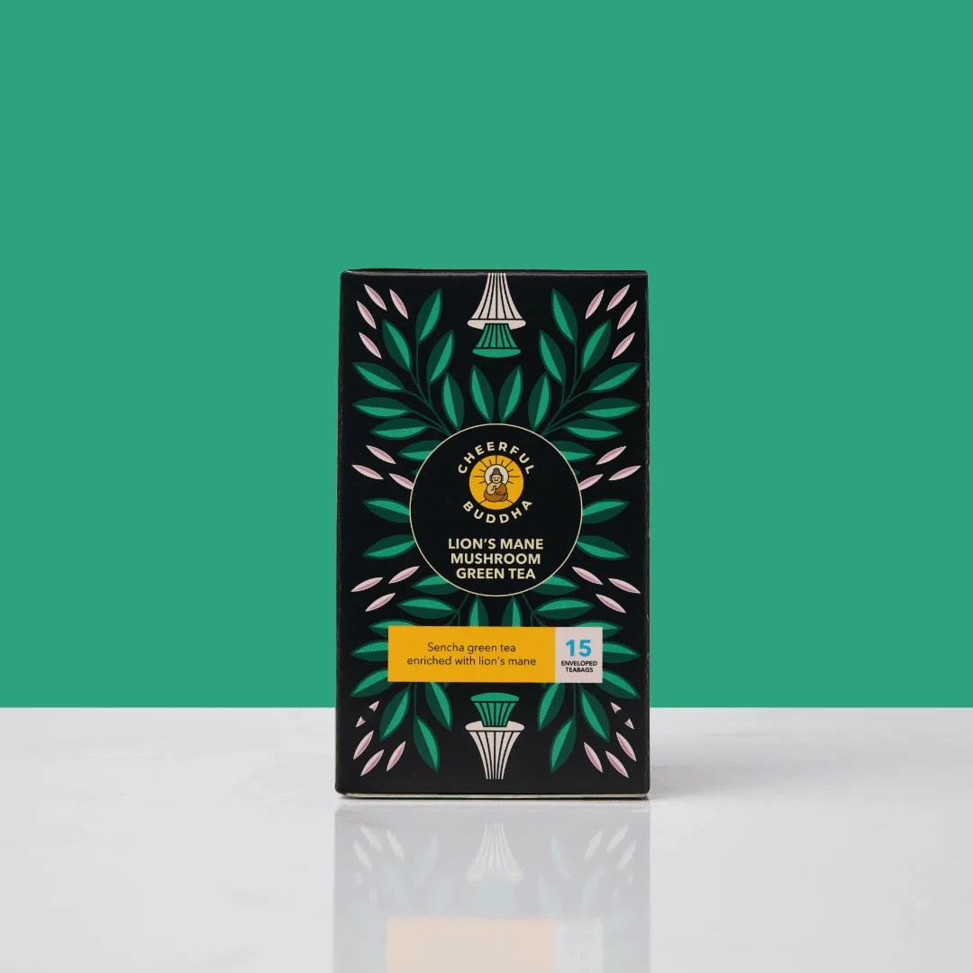 Lions Mane Mushroom Green Tea