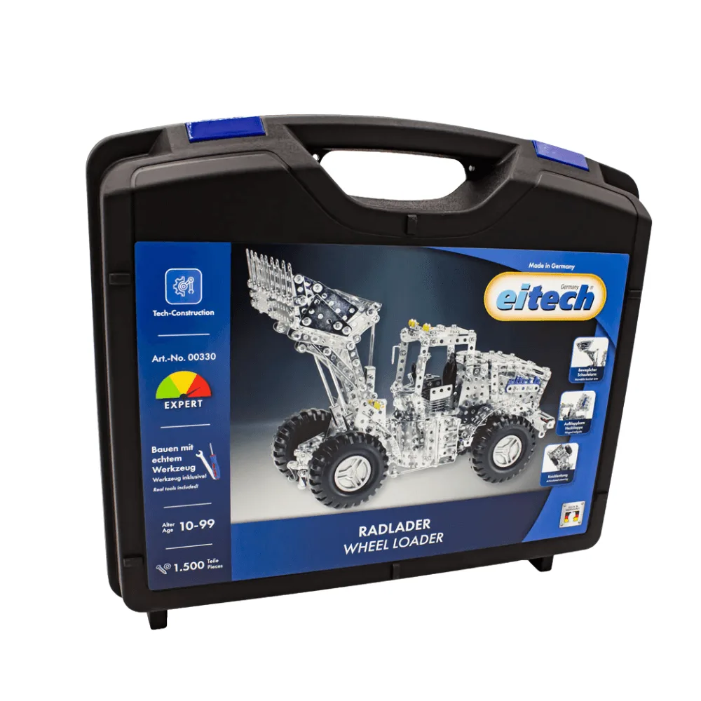 So bauen Sie einen Radlader XL aus eitech Teilen