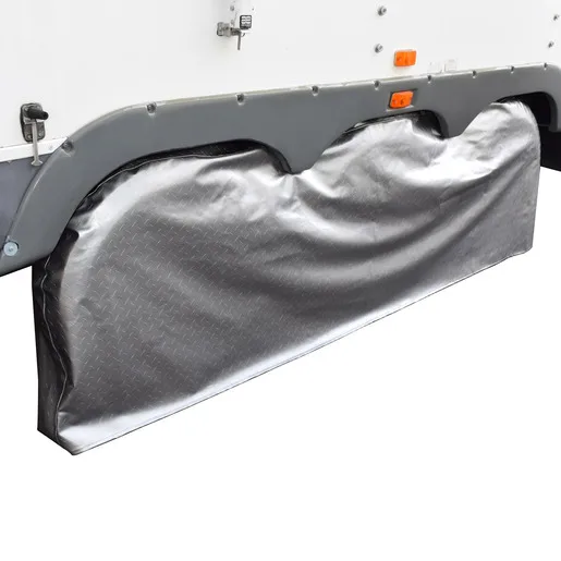 How to Clean and Maintain Your Diamond Plated Vinyl Triple Axle RV Tyre Gards