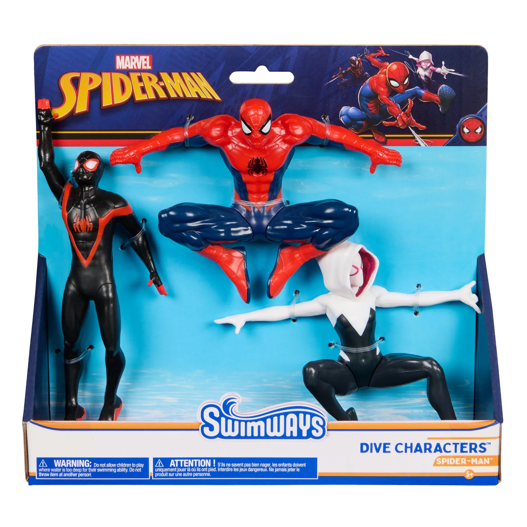 Swimways Marvel Spidey Dive Characters 3-Pack