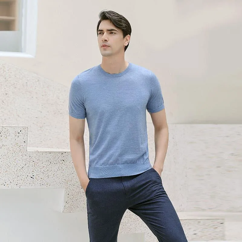 How to Style a Men's Cashmere T-Shirt for Every Season