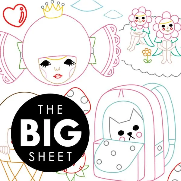 NAOSHI FANTASTIC & POP Big Sheets: modi creativi per usarli