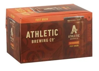 ATHLETIC NON-ALCOHOLOKTOBERFEST 12oz 6PK CANS