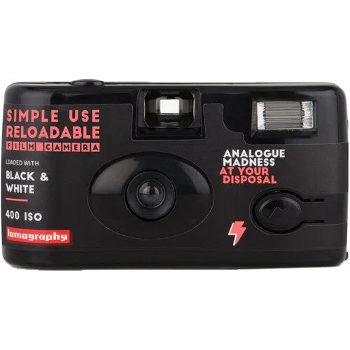 Appareil photo jetable Lomography noir et blanc
