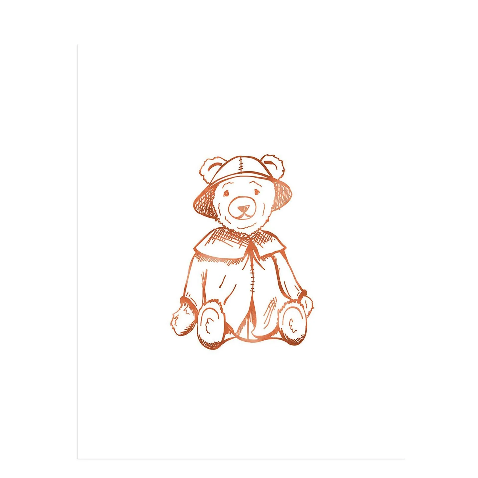 Impression d'art Toy Teddy : Une idée déco fantaisiste