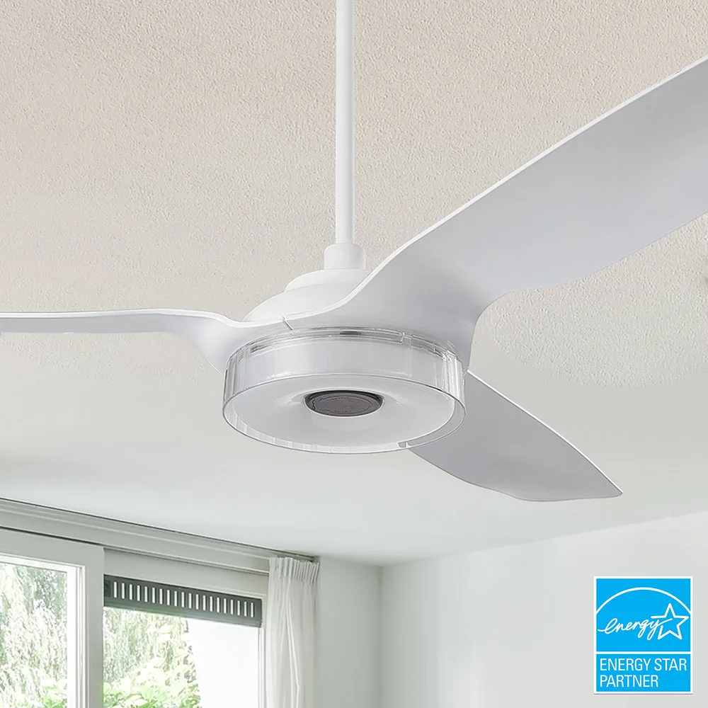 Icebreaker 60 inch Smart Ceiling Fan with LED Light and Remote- Set of 2