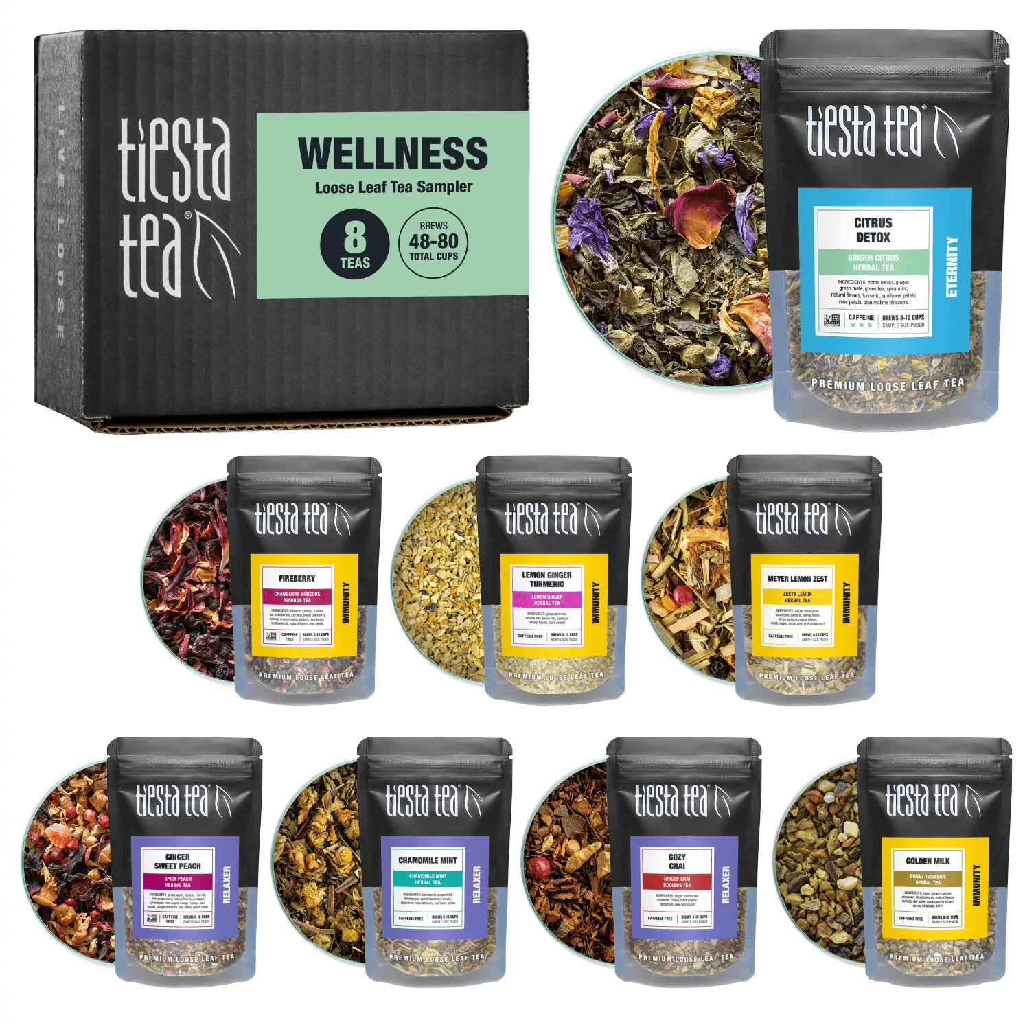 Wellness Sampler Review: A Taste of Tiesta's Health Blends