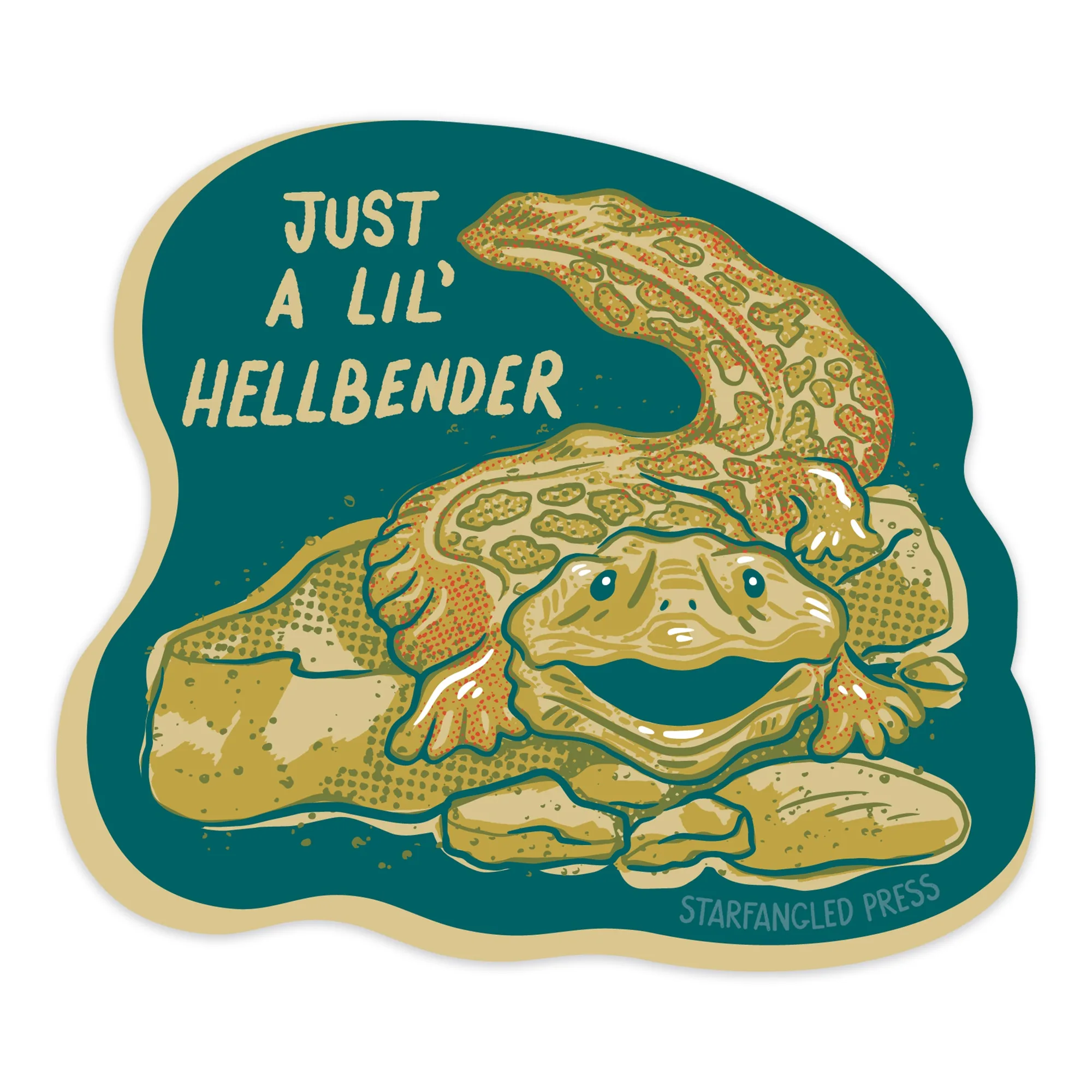 Lil' Hellbender Sticker