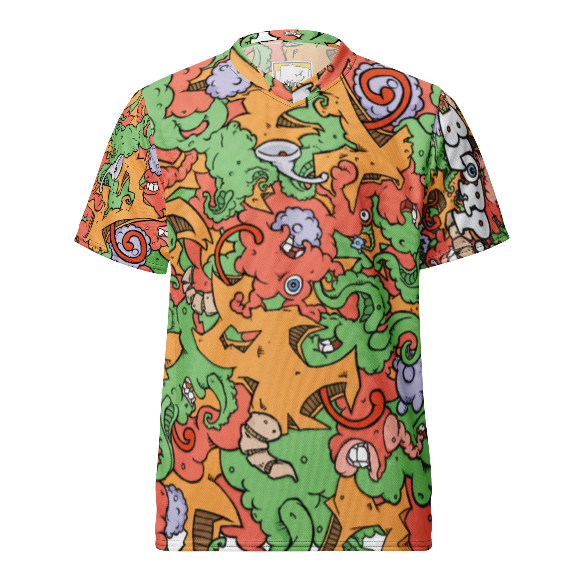 BLORP! Recycled unisex sports jersey