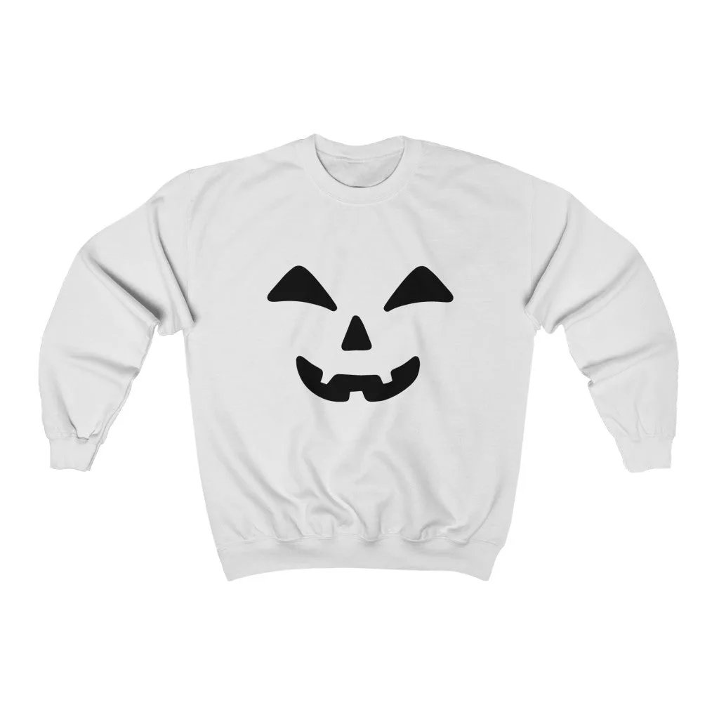 Süßes Kürbisgesicht Sweatshirt
