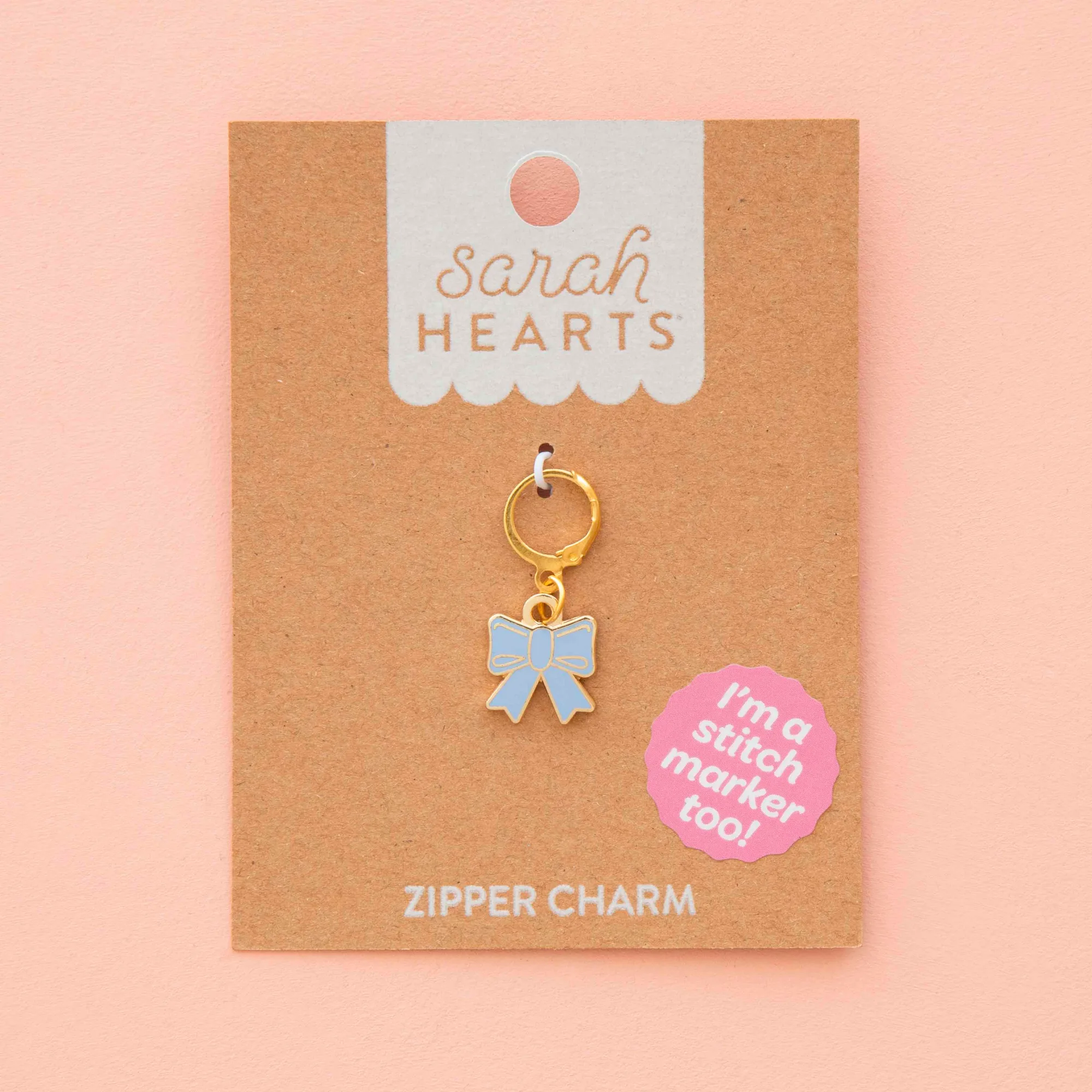 Fix a Sticky Zipper with a Charm or Stitch Marker