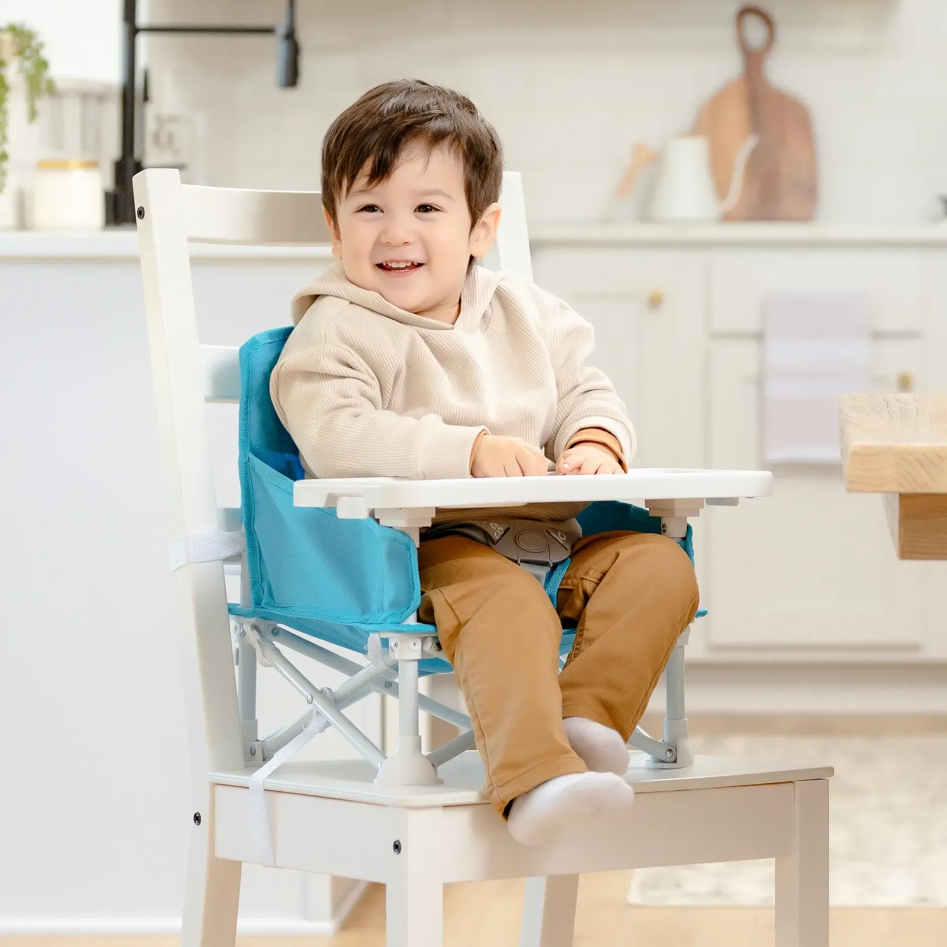My Chair™ Portable Booster Seat - Aqua