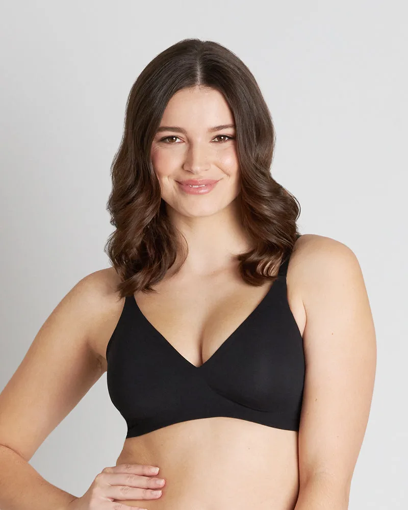 Comfit Collection 와이어 프리 브라 - 블랙