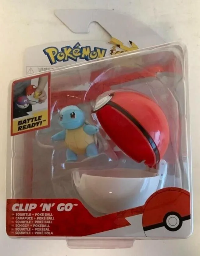 Associez votre figurine Squirtle Clip 'N' Go