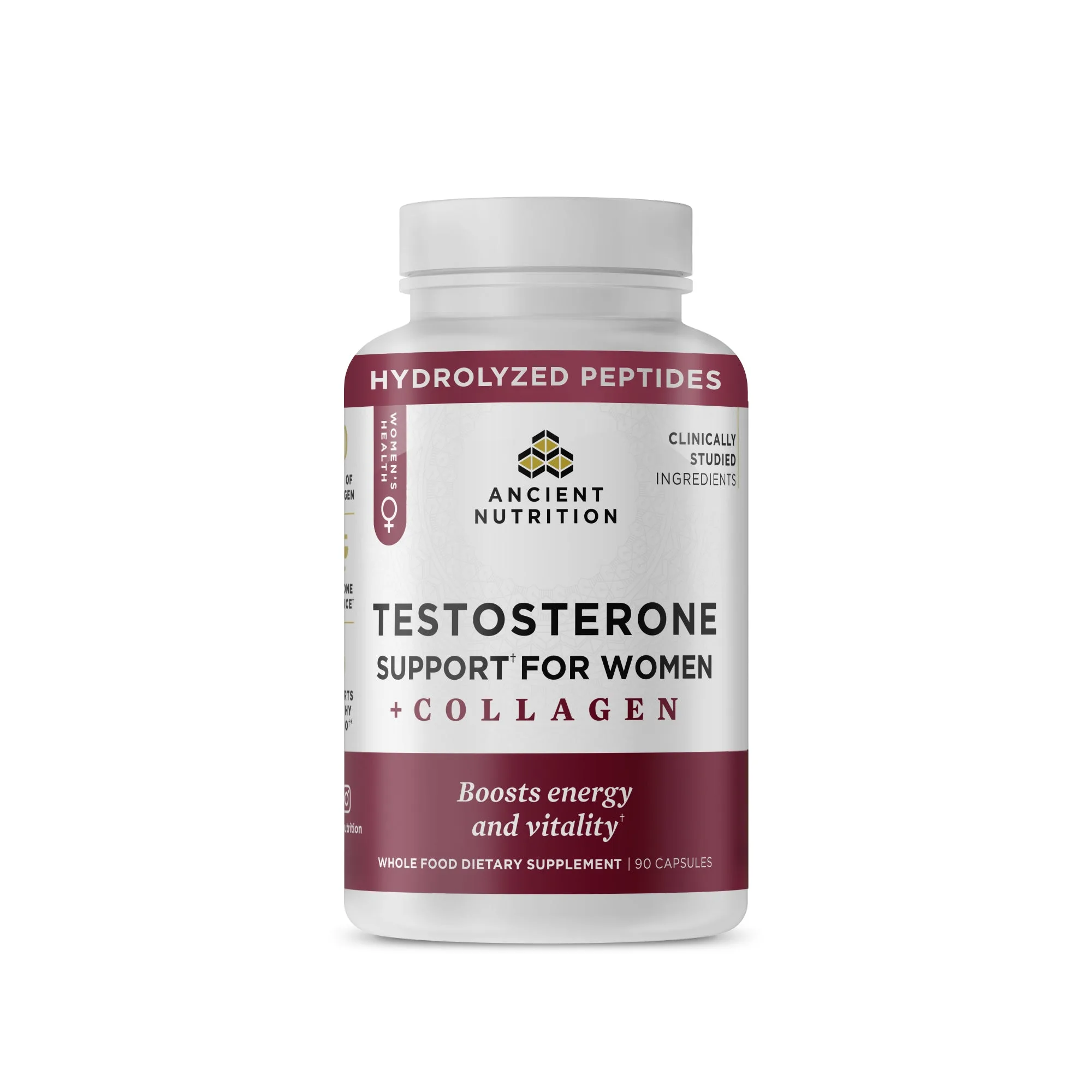 Testosterone Support for Women + Collagen: What to Know