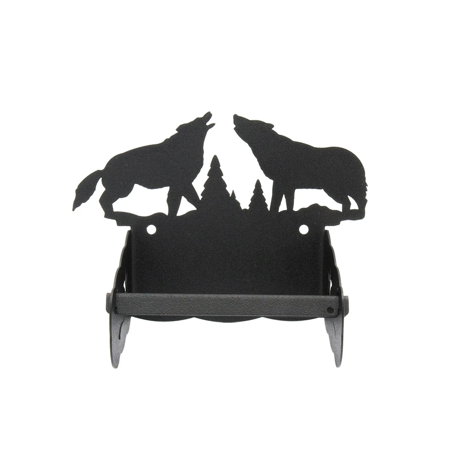 Howling Wolves Toilet Paper Holder