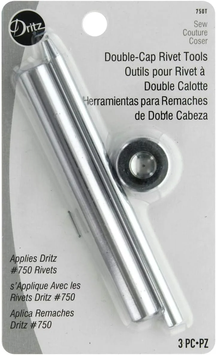 Double-Cap Rivet Tools Nickel