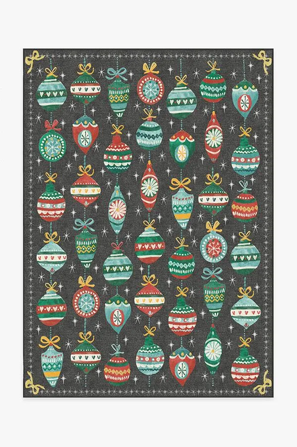 Festive Garland Multicolor Flatwoven Rug