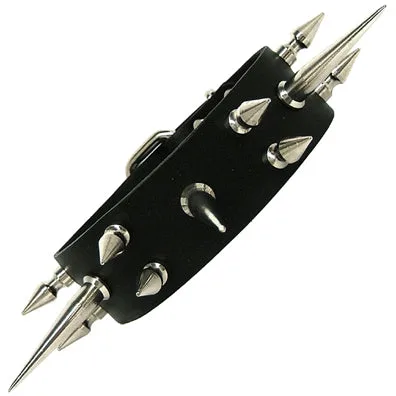 Collar de púas Leather Wolf: talla, cuidado y estilo