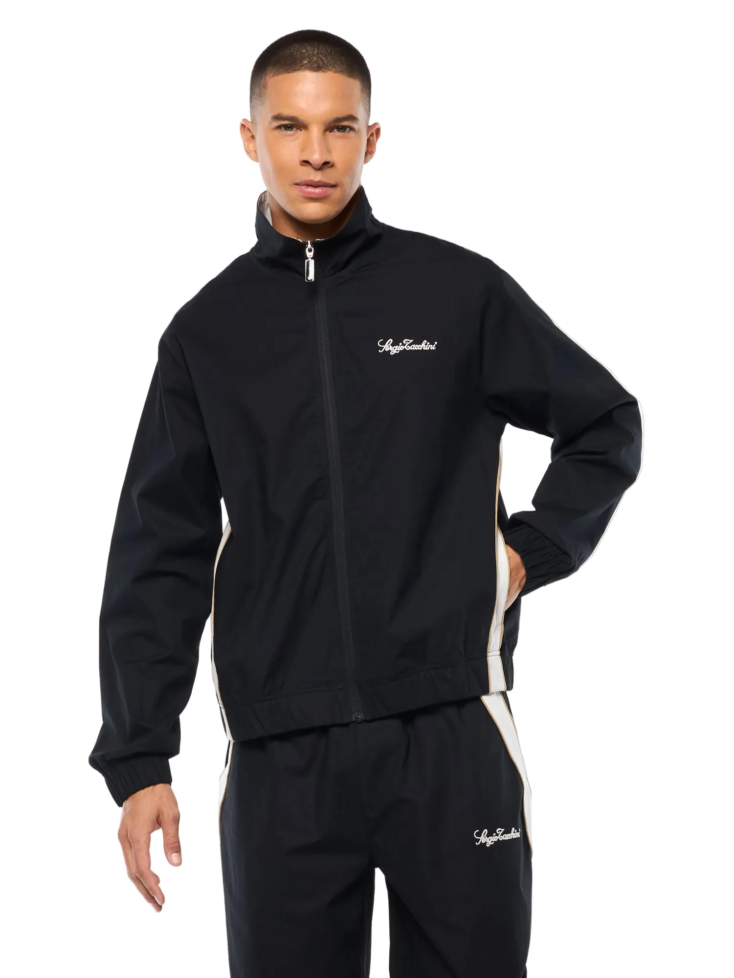 Fiamma Track Jacket-Black Beauty