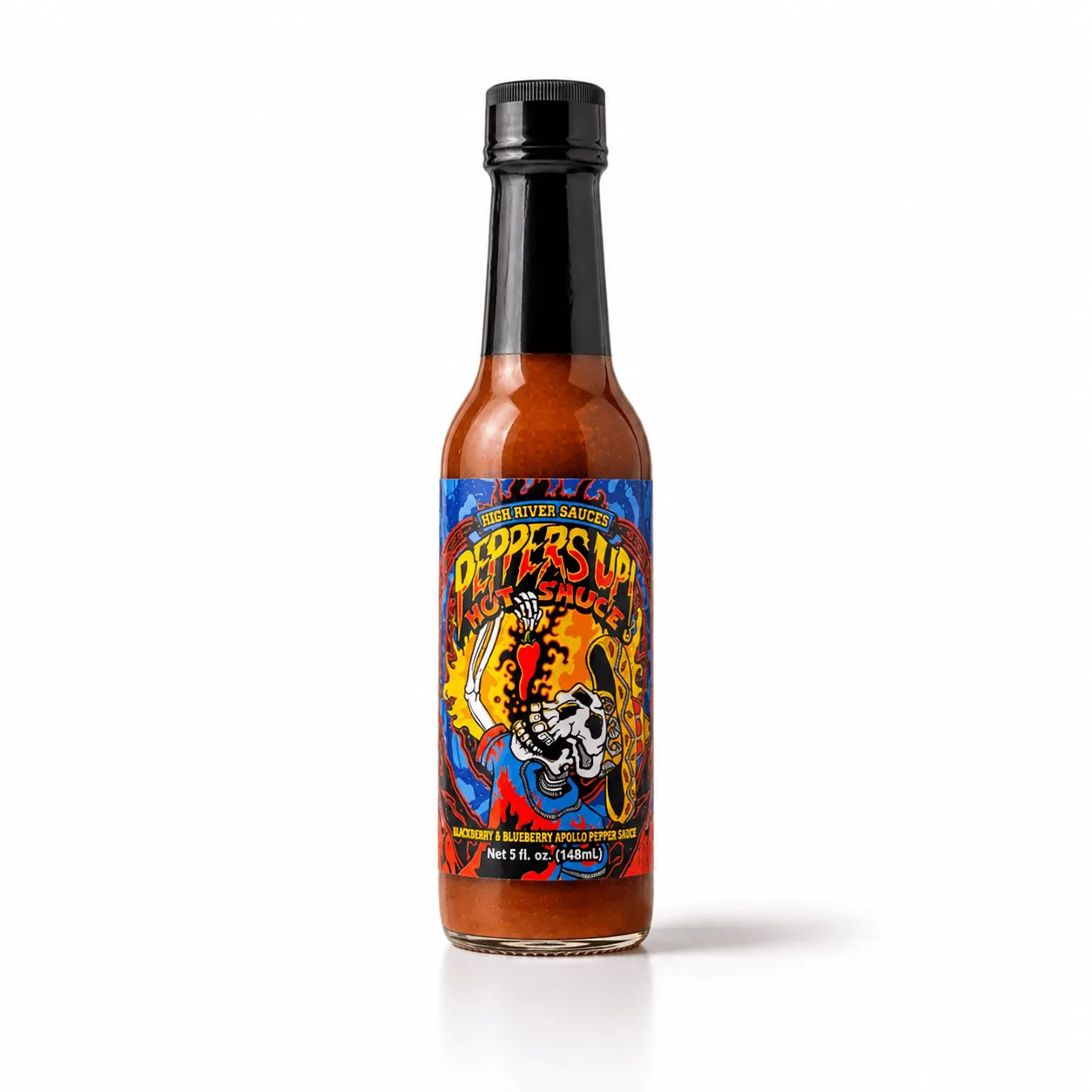 High River Sauces - Peppers Up Hot Sauce (Apollo-chili) | 148 ml