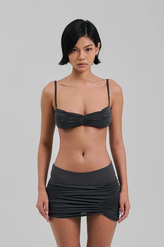 Bralette Altar Coal