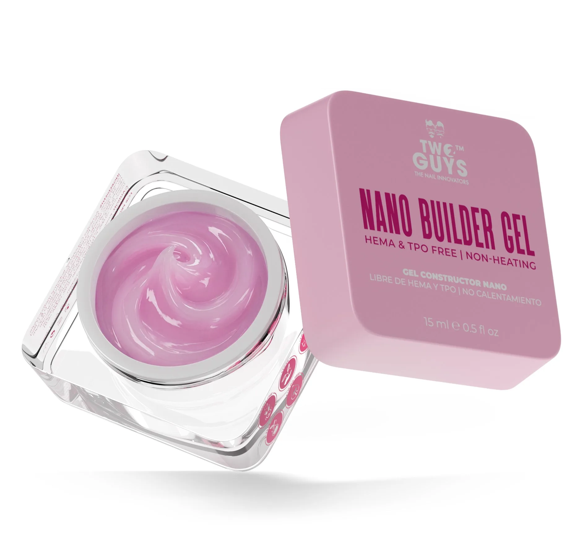 NB08 ROSY SILK - NANO BUILDER GEL