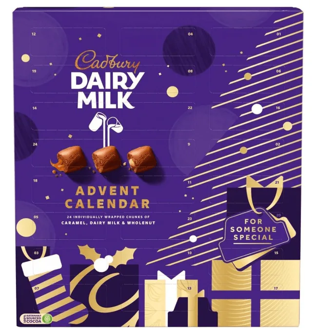 Cadbury Dairy Milk Advent Calendar - 9.1oz (258g)