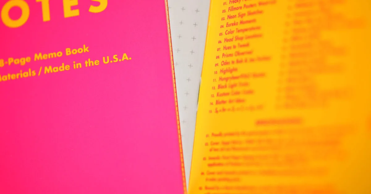 Unexposed Memo Book 3-Pack: The Minimalist's Everyday Companion