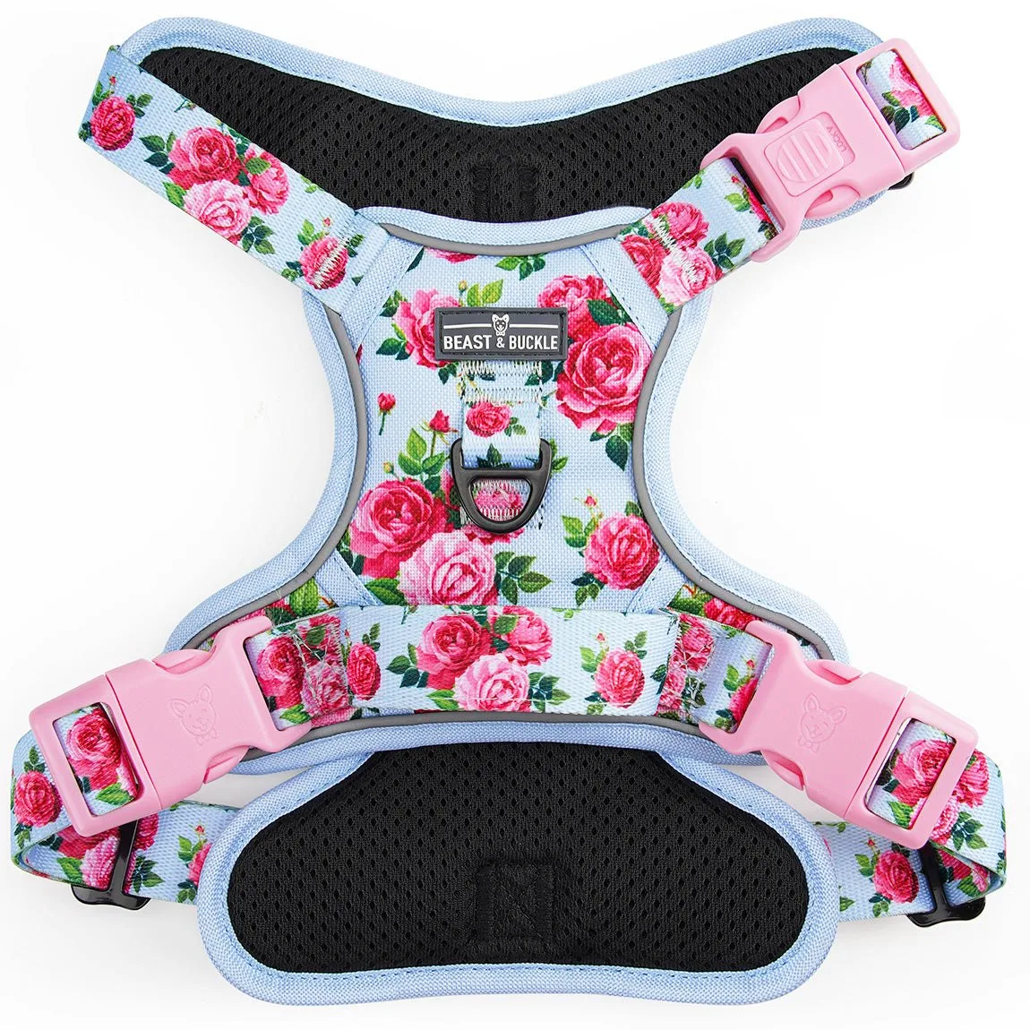 Roses No Pull Dog Harness