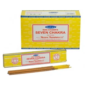Satya Seven Chakra 향 스틱: 세트 구성