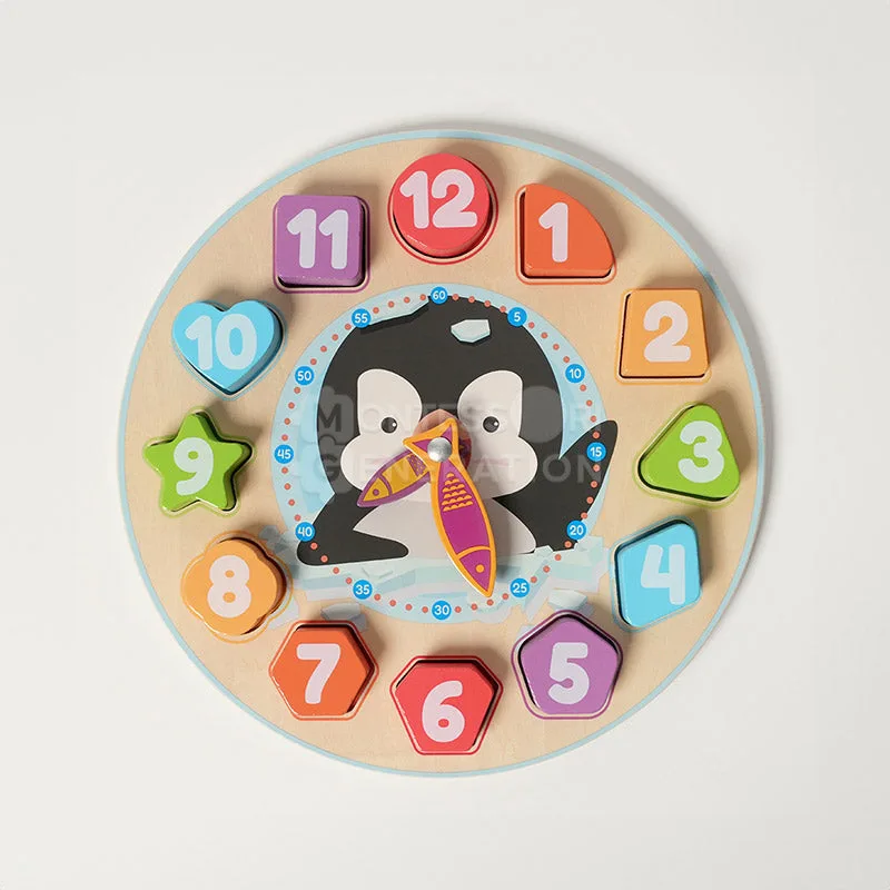 Montessori Penguin Clock: Teaching Time to Toddlers