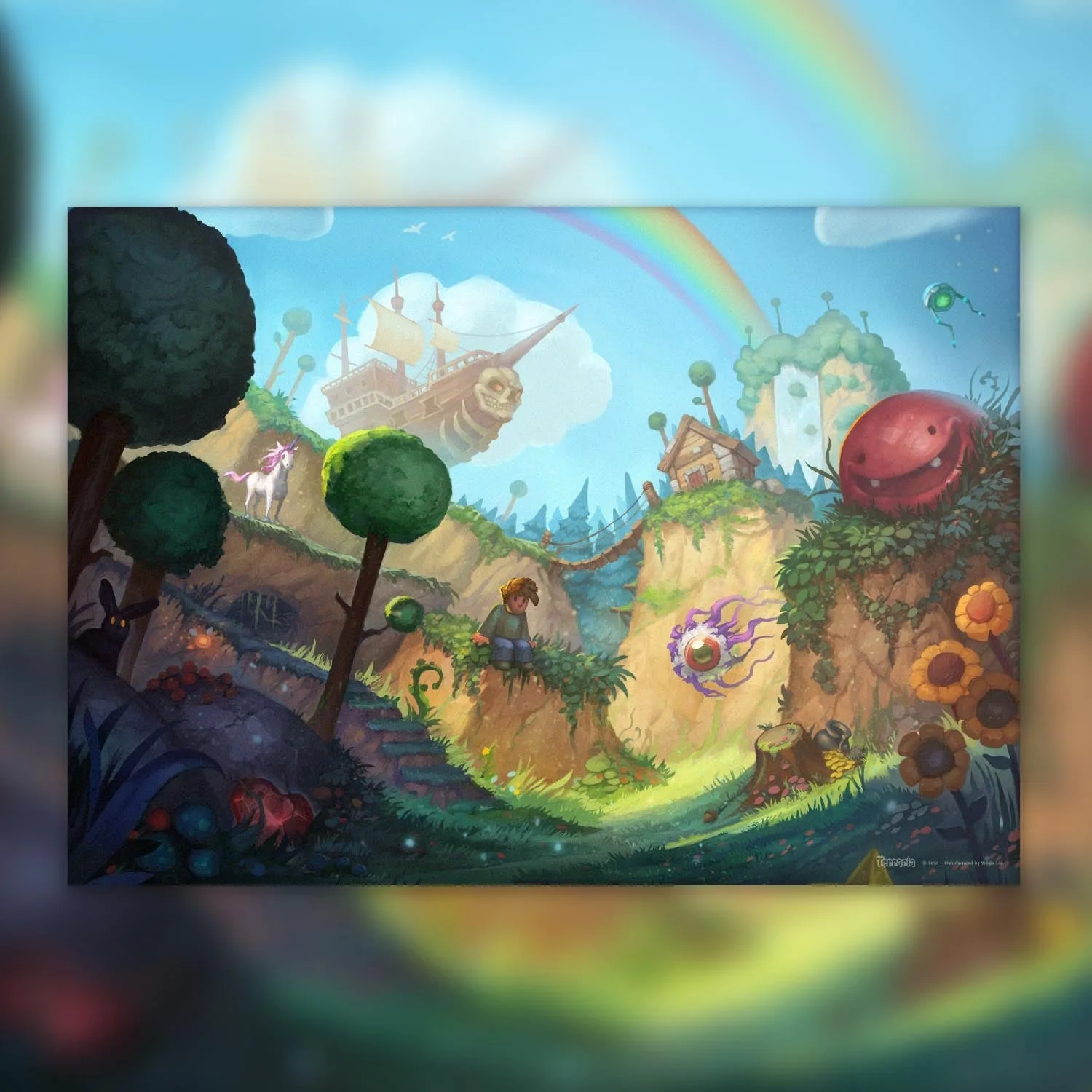 Overworld Poster: Print Quality and Display Tips