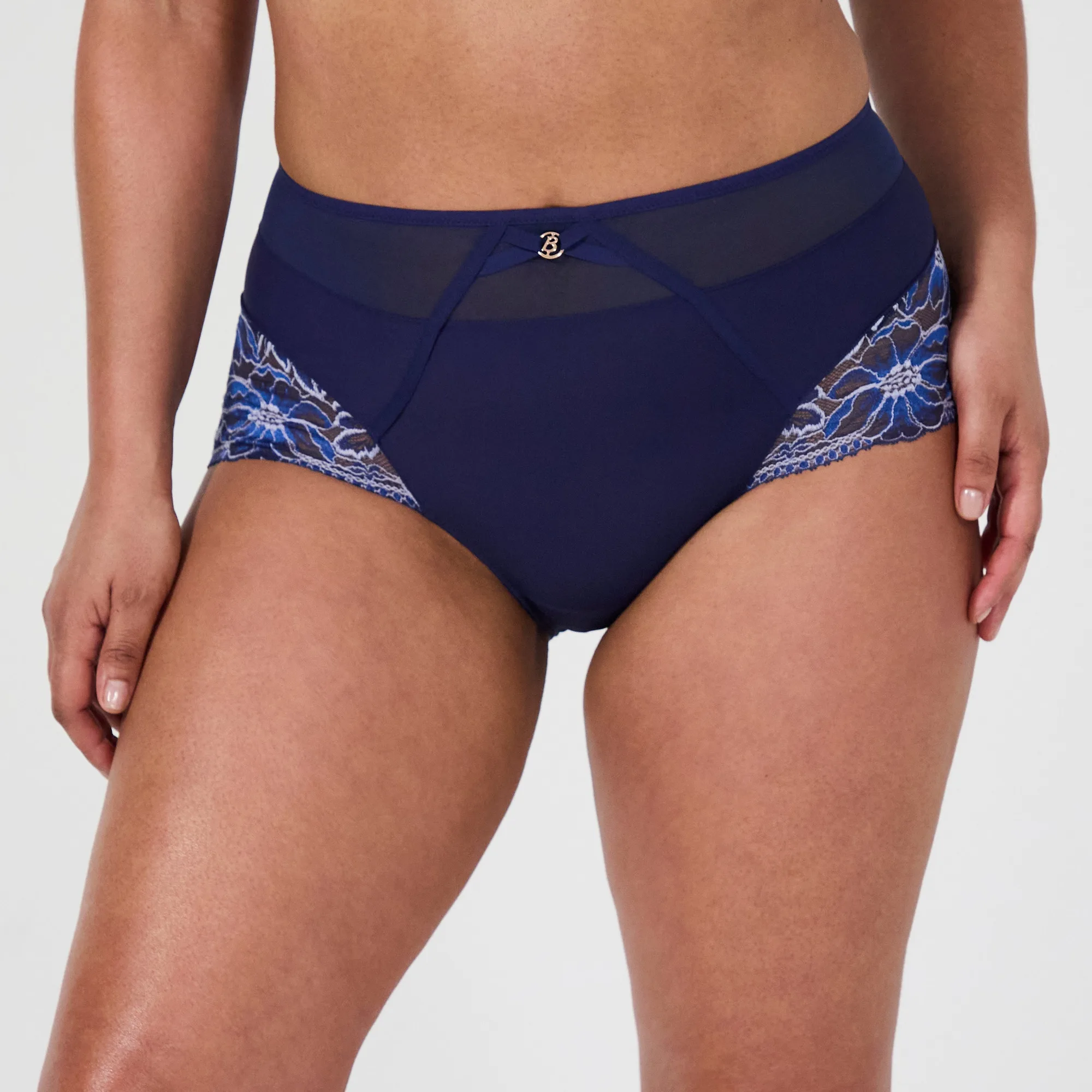 Culotte bleu Lathy