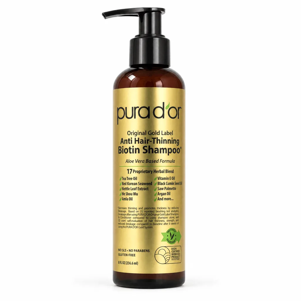 Original Gold Label Anti Hair-Thinning* Biotin Shampoo 8 oz
