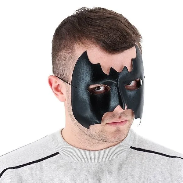Black Bat Shaped Mask