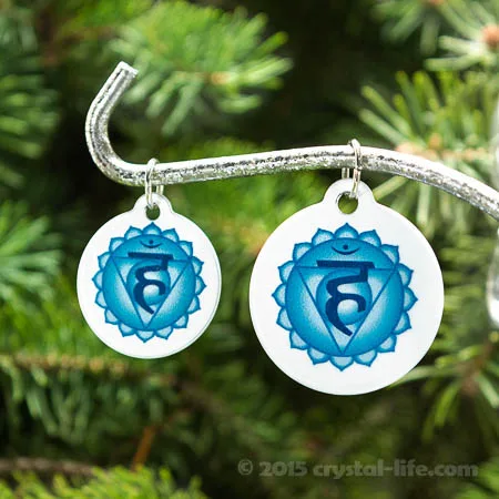 Chakra Pendant | Throat | Classic 1 1/4"
