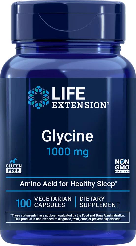 Glycine 1000 mg : Utilisation pour le sommeil et la récupération