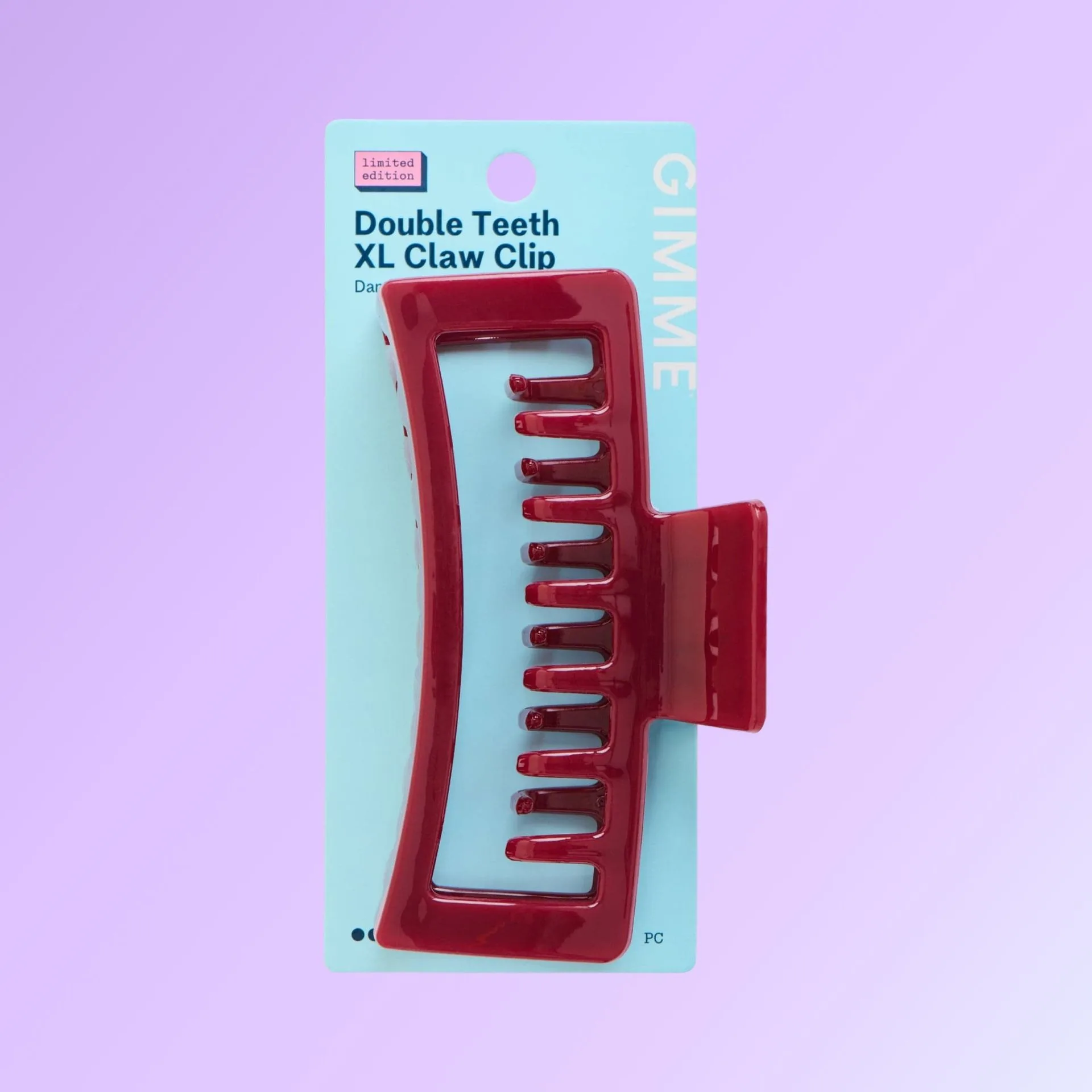 Sponek Double Down Jumbo pro husté nebo kudrnaté vlasy - City Rouge