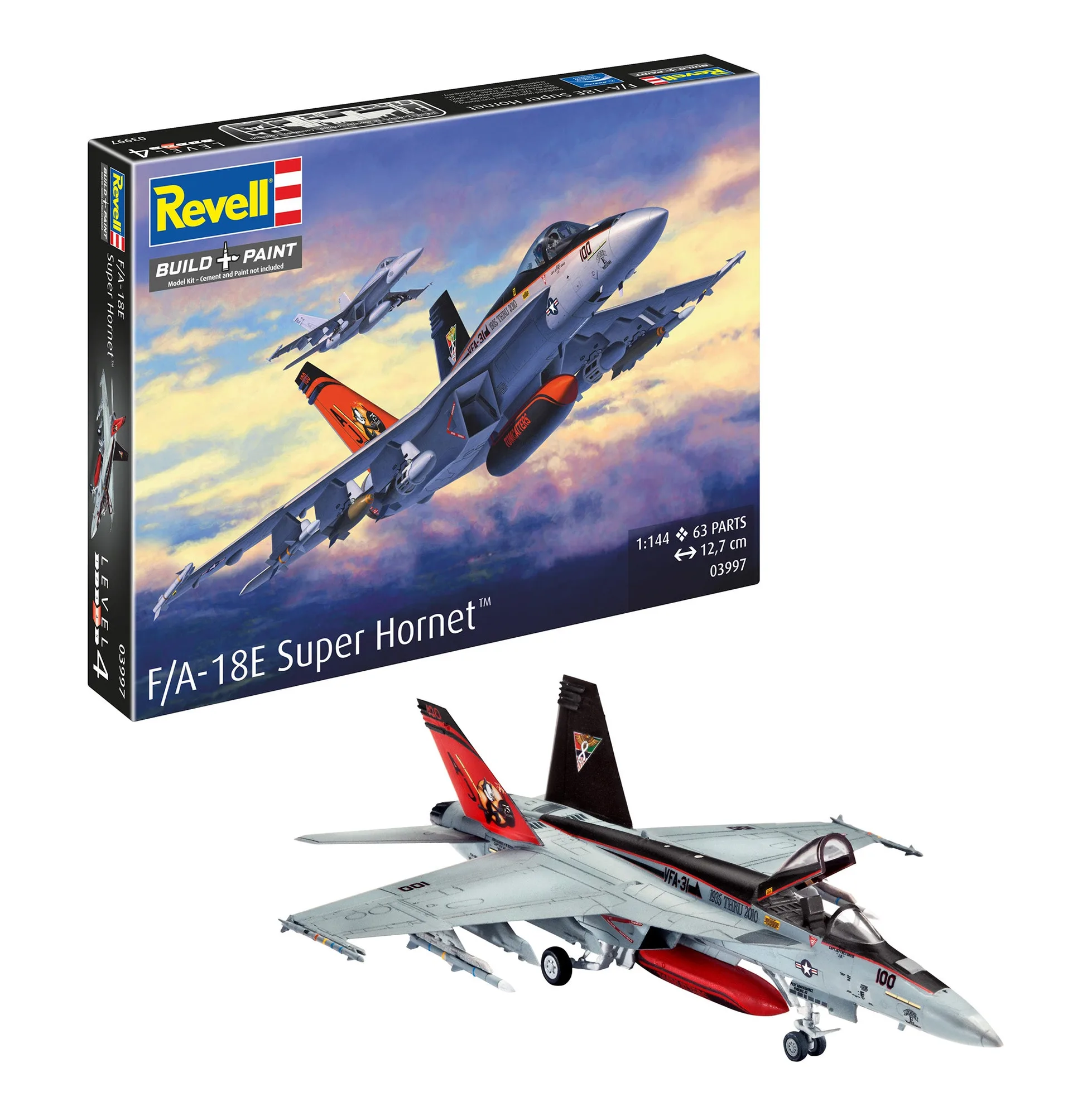 Maquetas F/A-18E vs F/A-18F Super Hornet