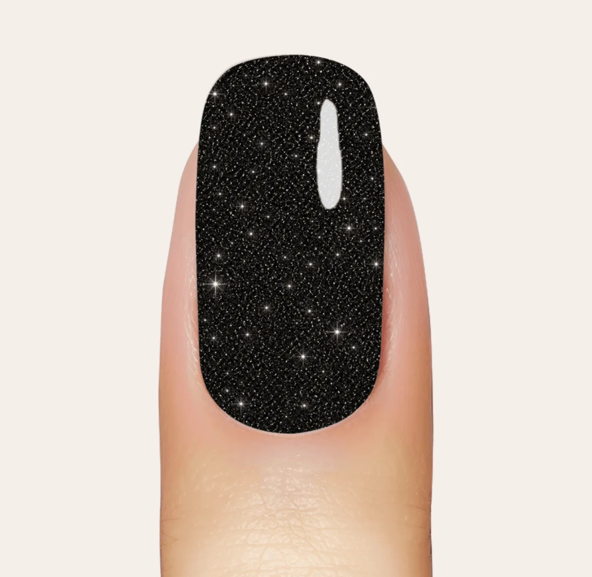 Gel UV: usar confetes de açúcar para designs de unhas festivos
