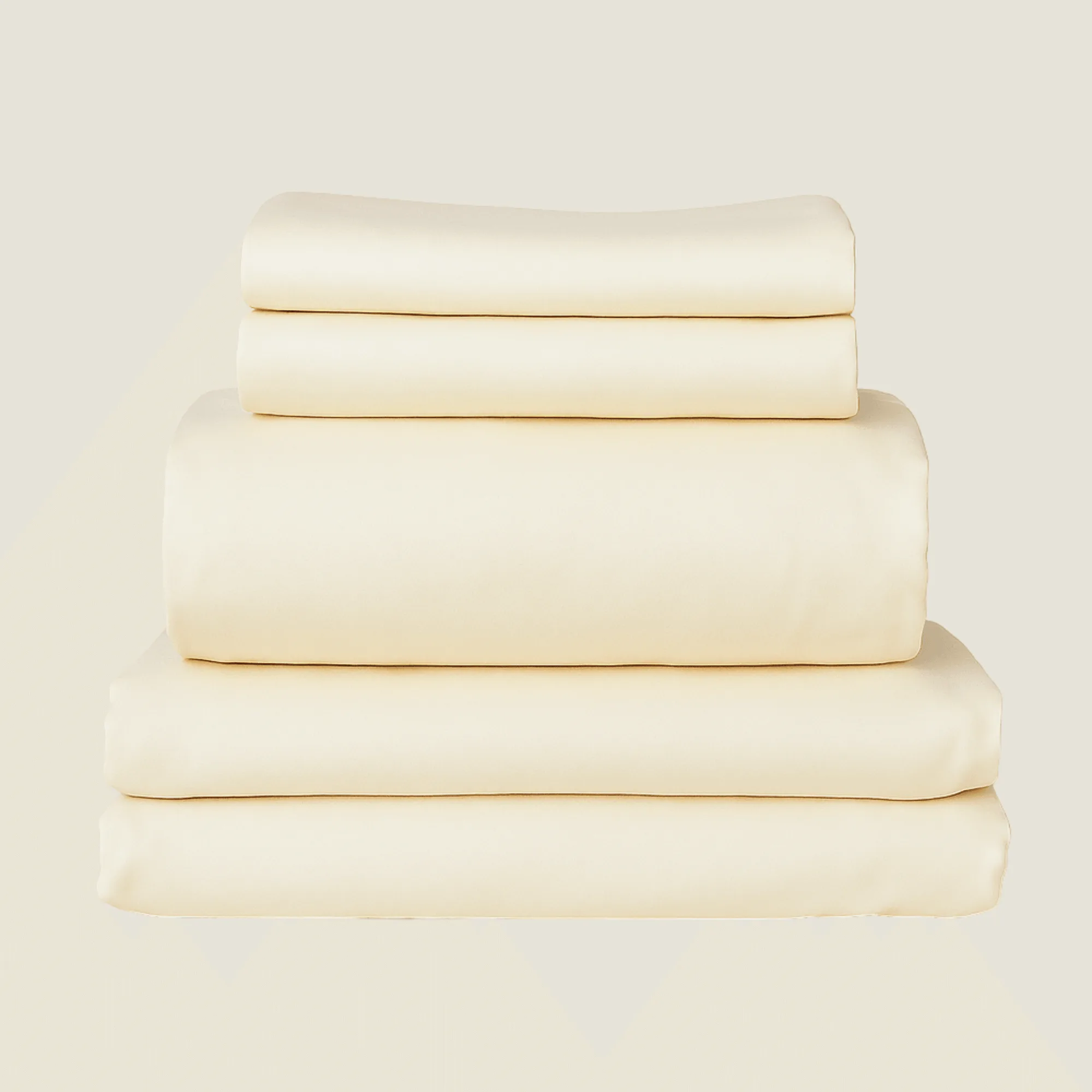 Organic Cotton Sateen Sheet Set & Duvet Cover