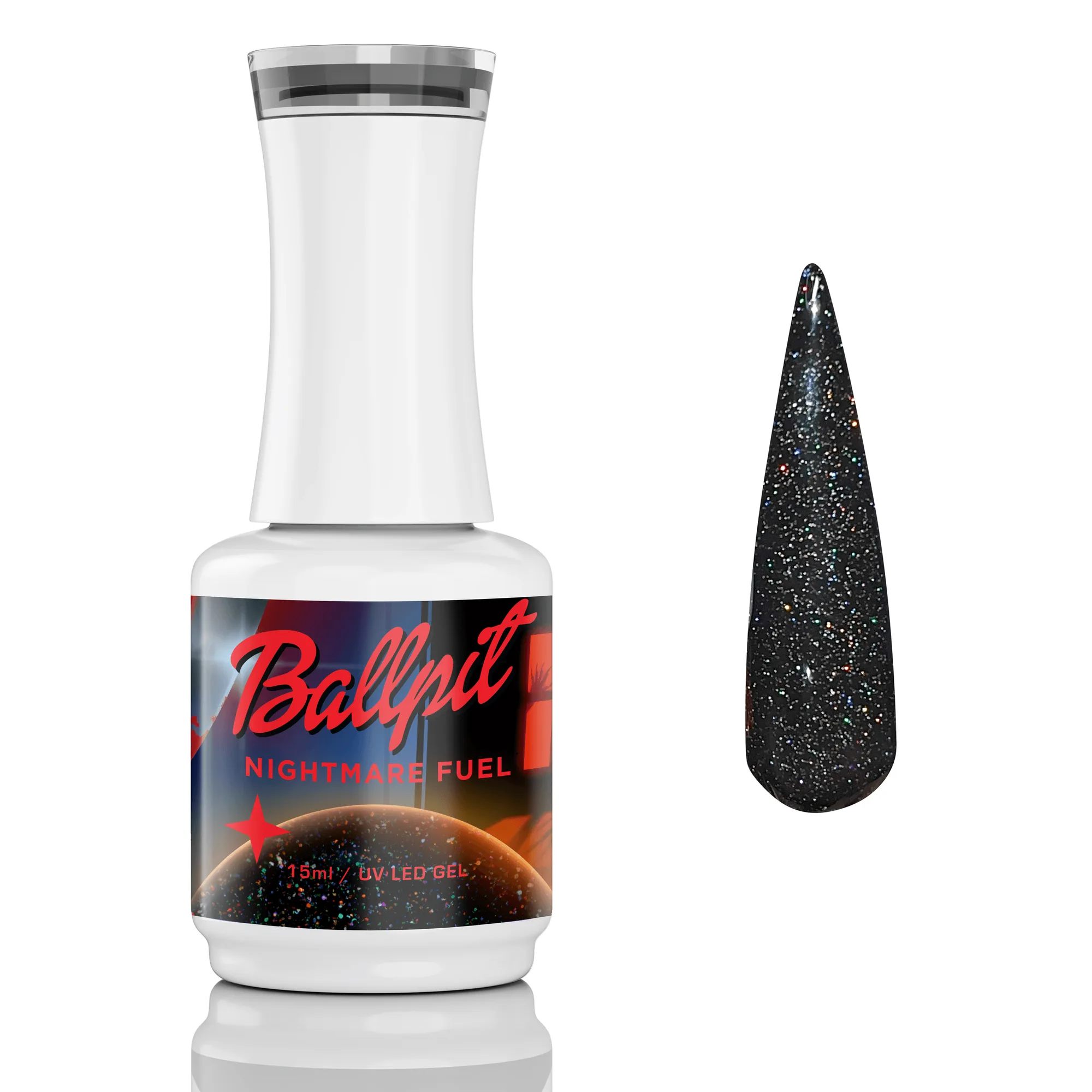 Nightmare Fuel Gel Polish: Halloween Nail Art Ideas