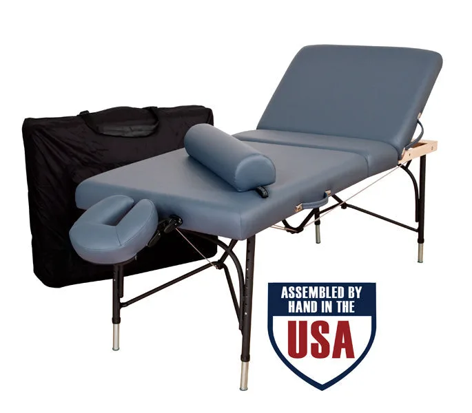 Mesa de masaje de aluminio Oakworks Alliance - Paquete profesional